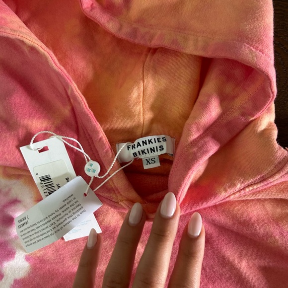 Frankie's Bikinis Pink and Orange Tie-Dye Set - Picture 4 of 5